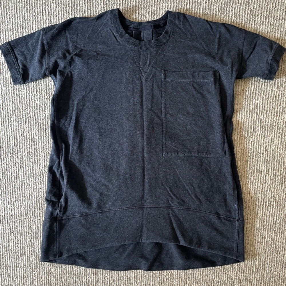 Oversized short sleeve shirt